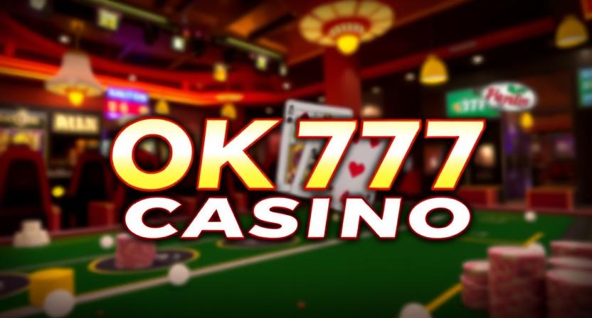 Live dealers and slot thrills at OK777 casino